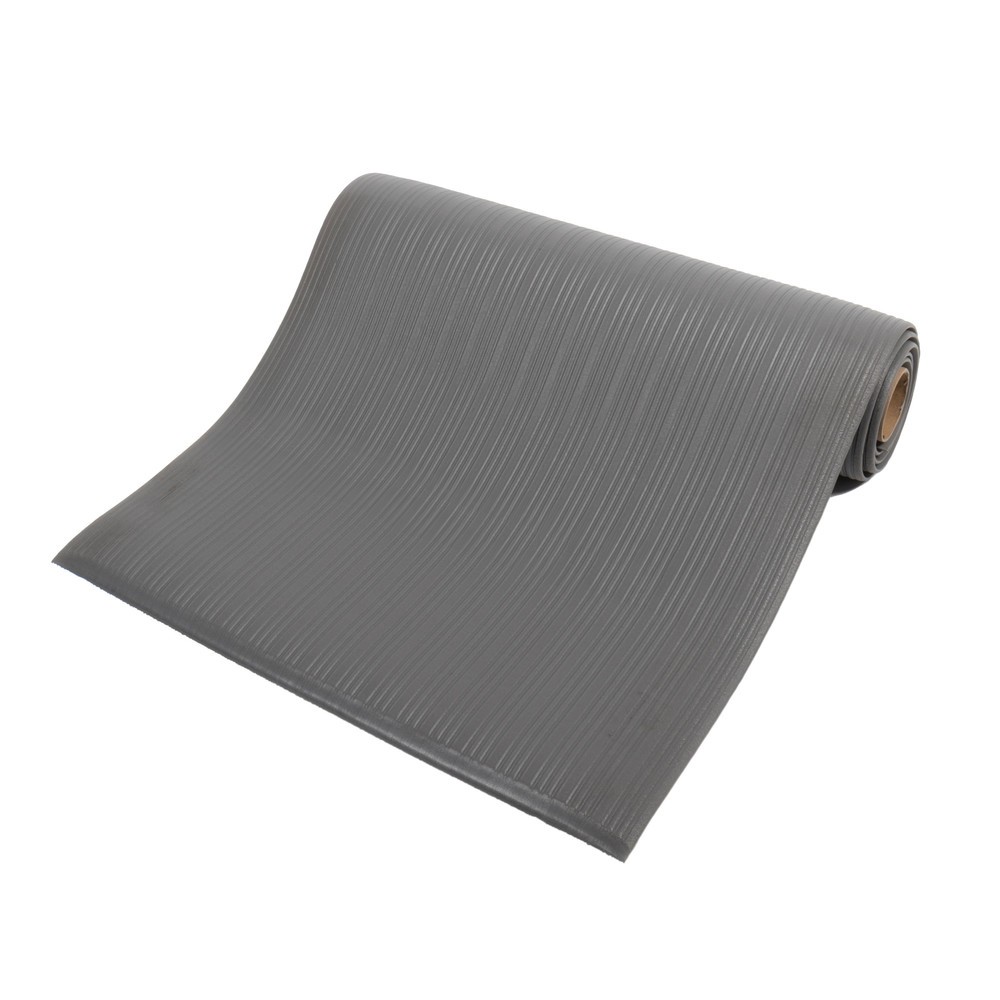 Číslo obrázku produktu 3: Protiúnavová rohož COBA Orthomat® Ribbed, 1vrstvá, šedá, Š x D 600 x 900 mm