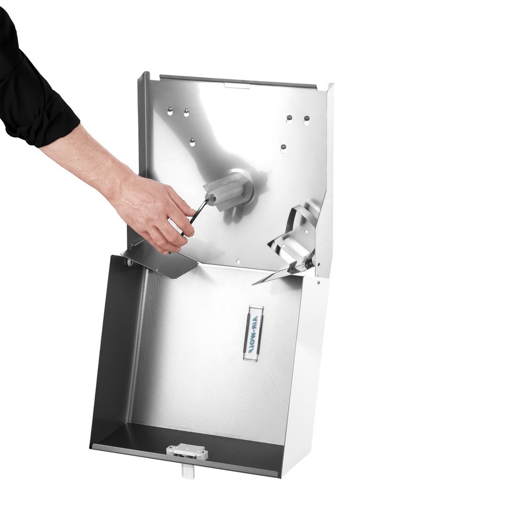 Číslo obrázku produktu 4: Dvojitý zásobník rolí papíru Air-Wolf Duplex, bílá