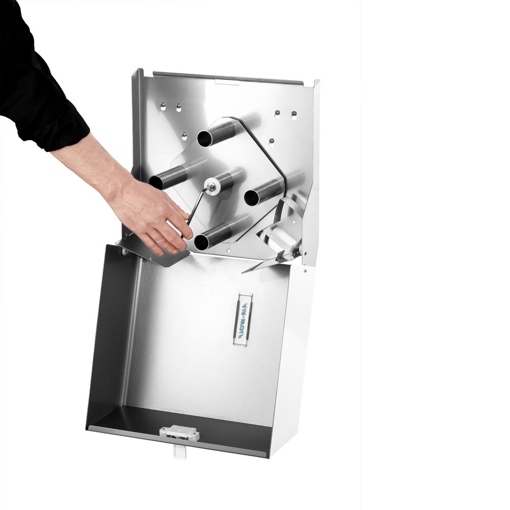 Číslo obrázku produktu 5: Dvojitý zásobník rolí papíru Air-Wolf Duplex, bílá