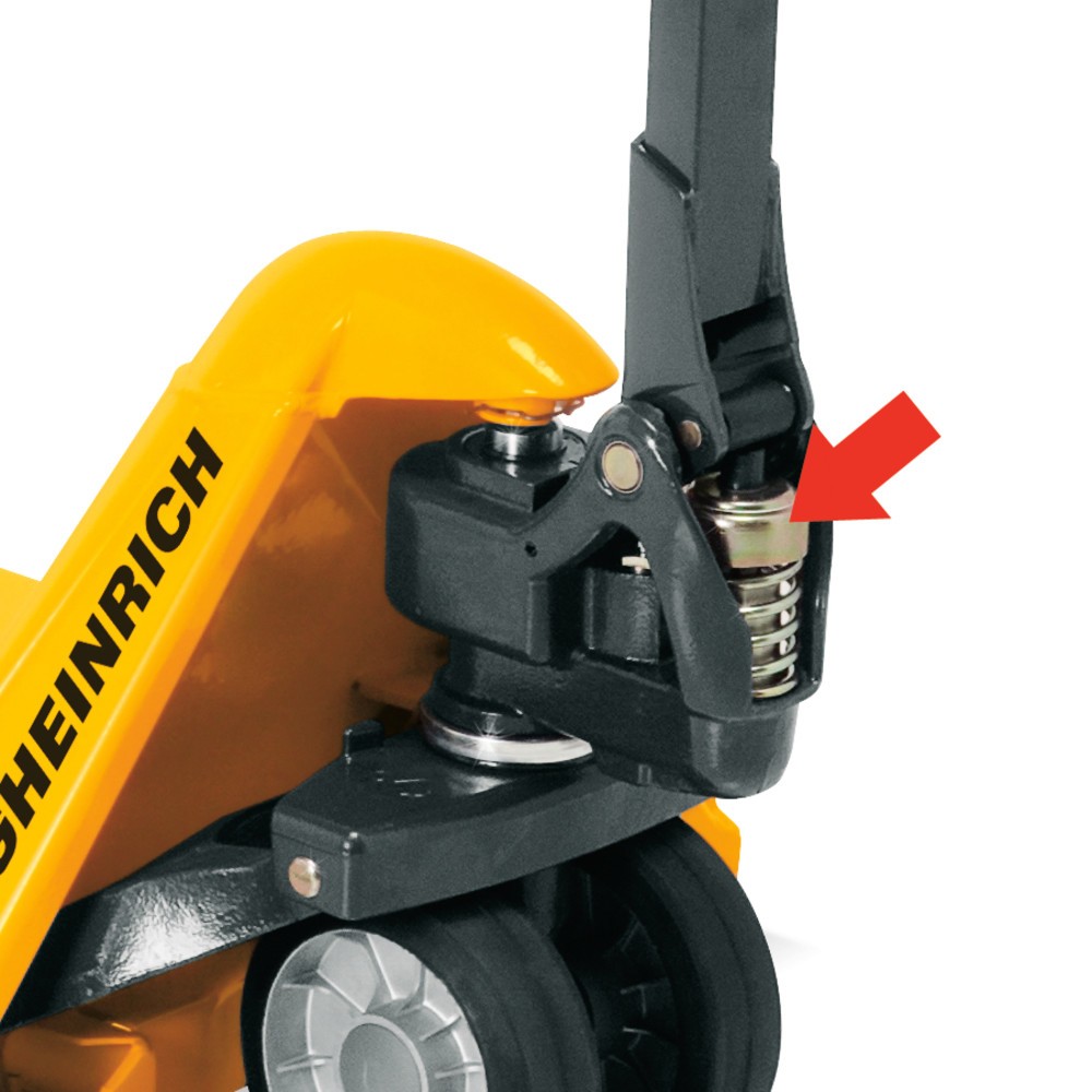 Číslo obrázku produktu 2: Ruční paletový vozík Jungheinrich AM 22 s rychlým zdvihem, nosnost 2200 kg, délka vidlí 1150 mm, nylon
