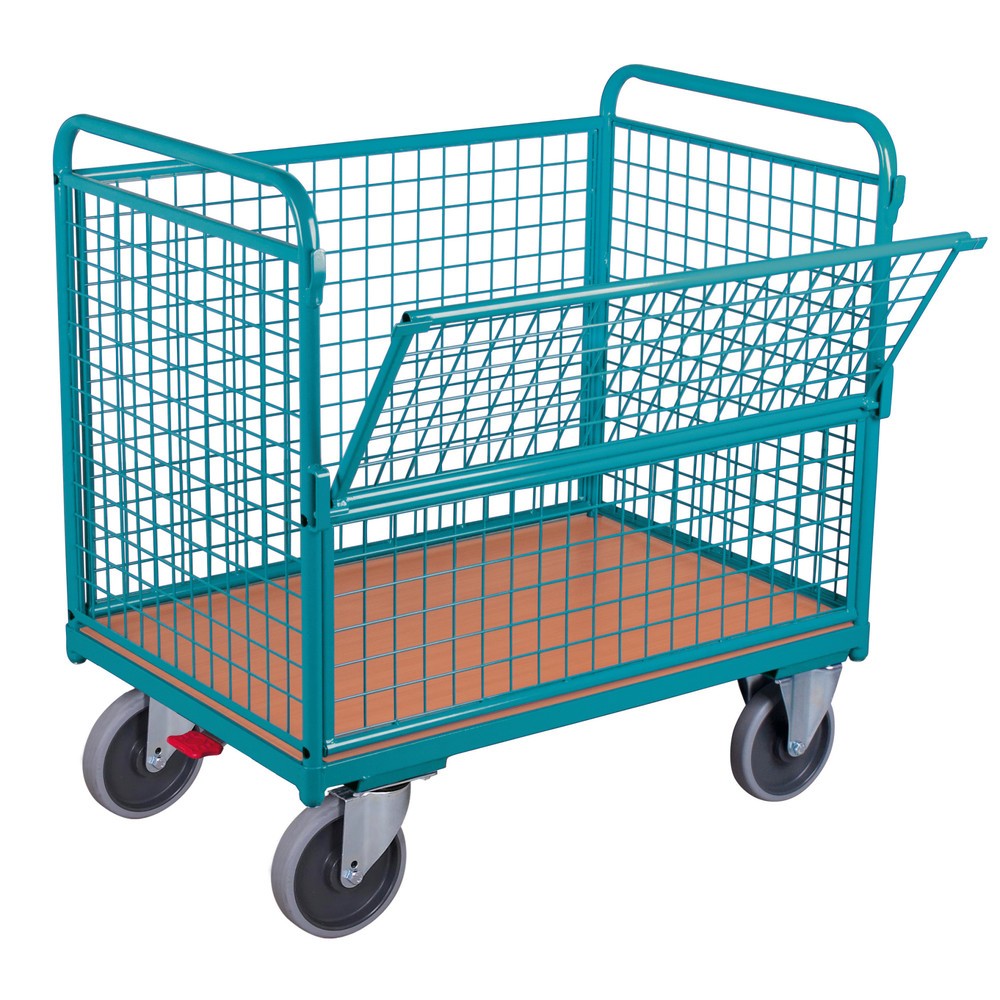 Číslo obrázku produktu 1: korbová sklápěčka Ameise® s mřížkovými stěnami, ložná plocha 1 000 x 645 mm
