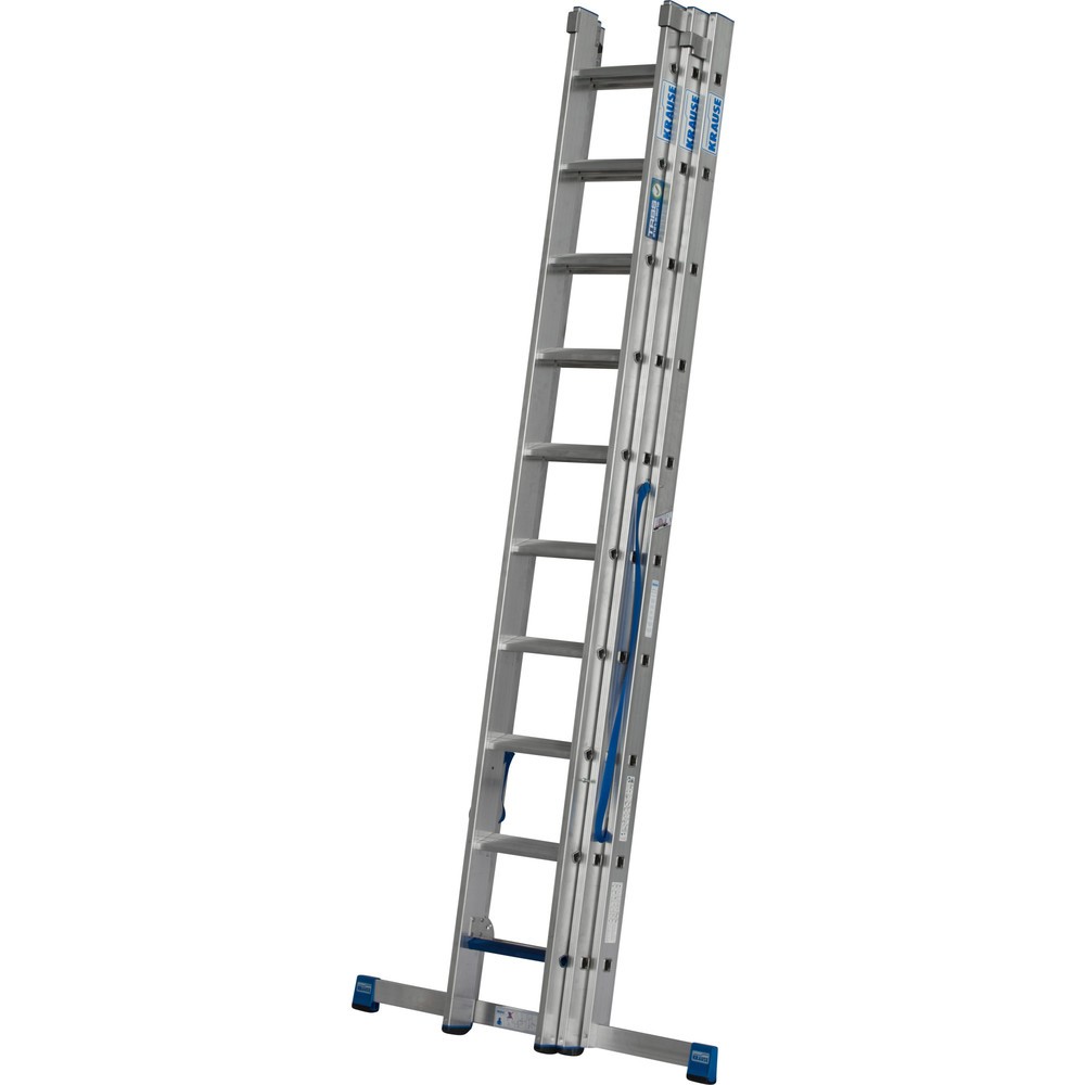 Obrázek produktu: KRAUSE univerzální žebřík +S, 3× 10 příček/stupňů
