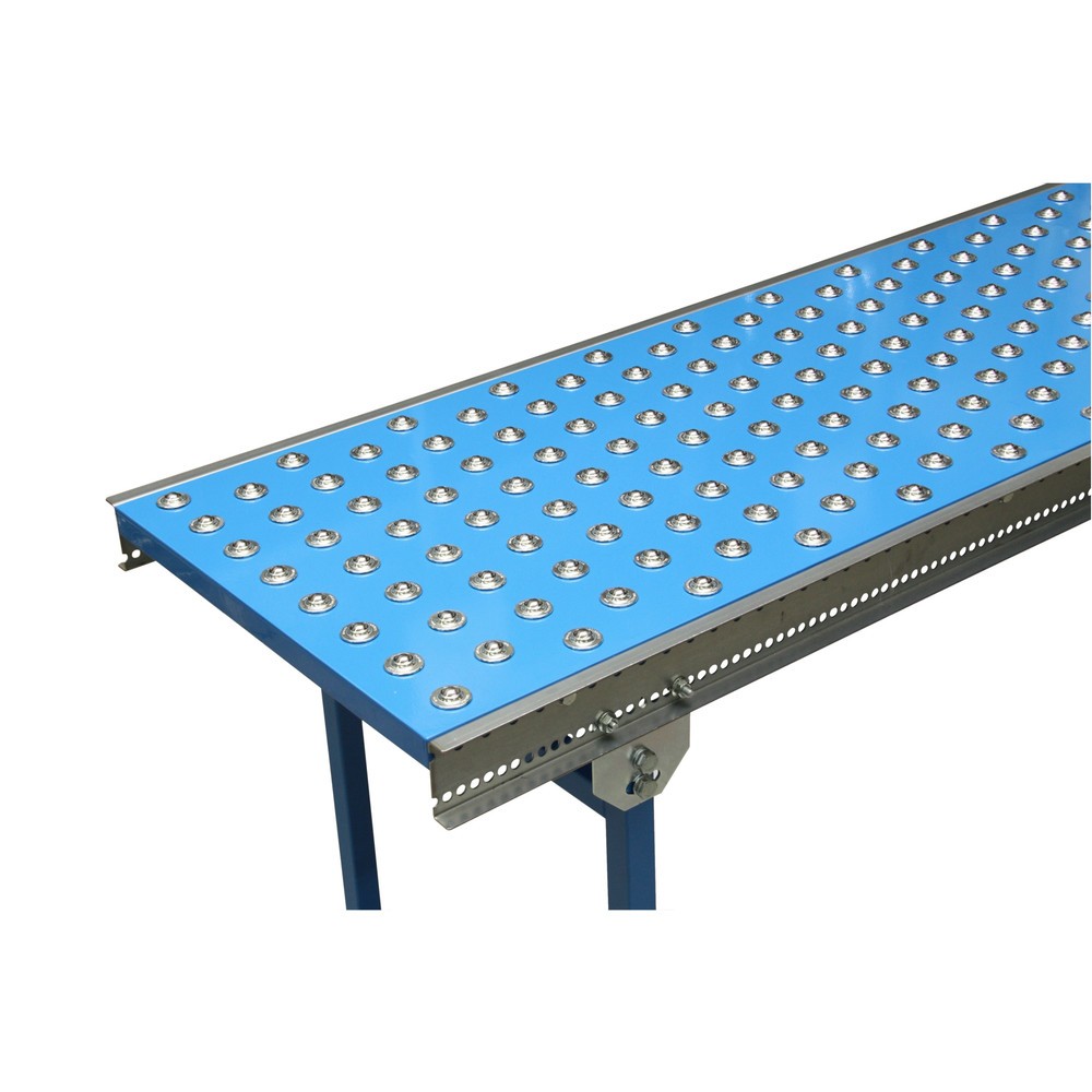 Číslo obrázku produktu 1: Stůl s kulovými kladkami, Ø 15 mm, d×š 500 × 500 mm, rozteč 200 mm