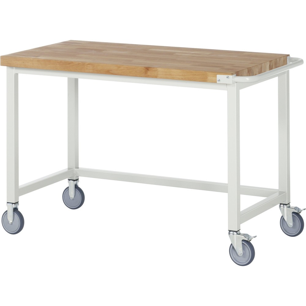 Obrázek produktu: Mobilní pracovní stůl RAU řada 8000, V×Š×H 880 × 1250 × 700 mm