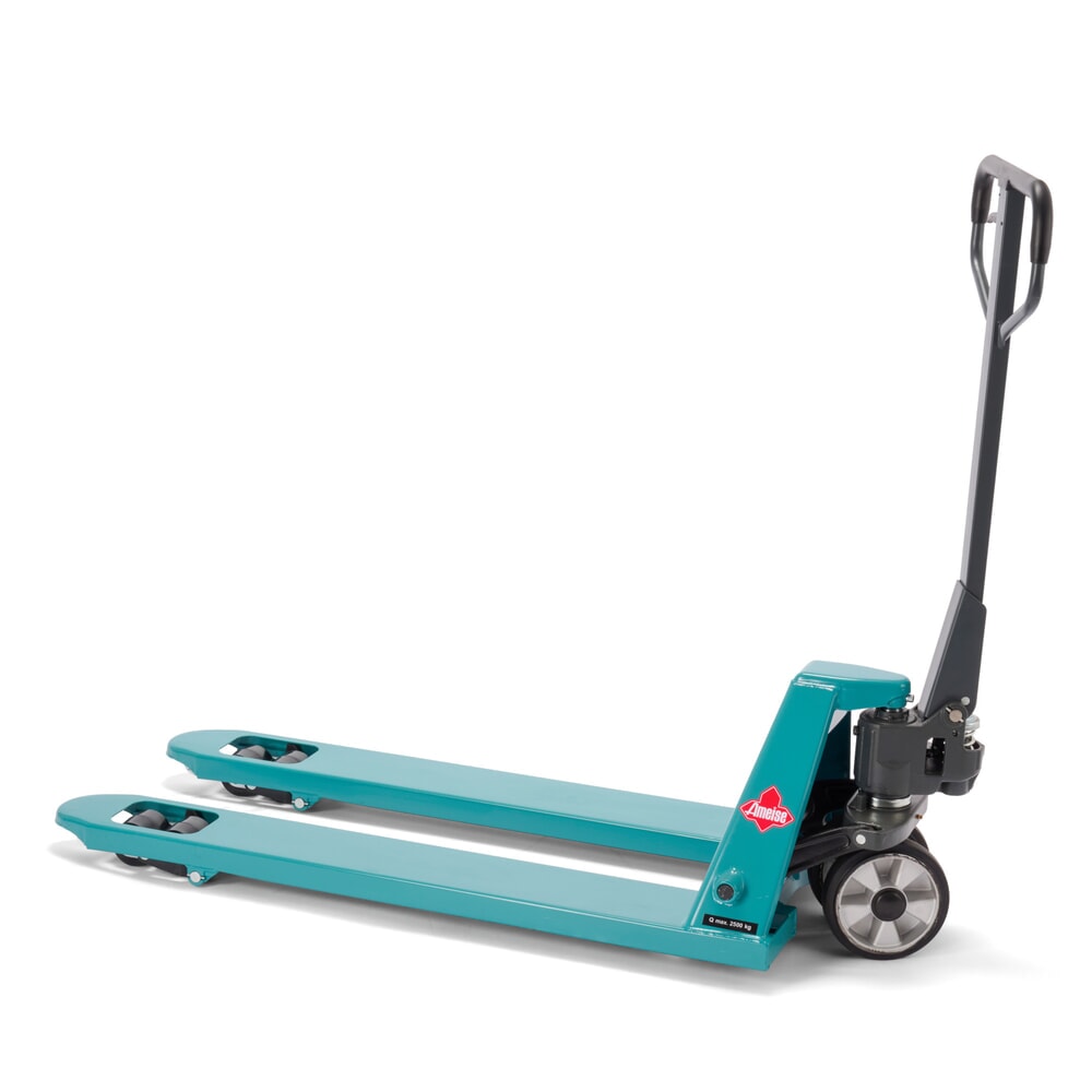 Číslo obrázku produktu 8: Paletový vozík Ameise® PTM 2.5, nosnost 2500 kg, délka vidlí 1150 mm, guma/polyuretan, tandemová kolečka