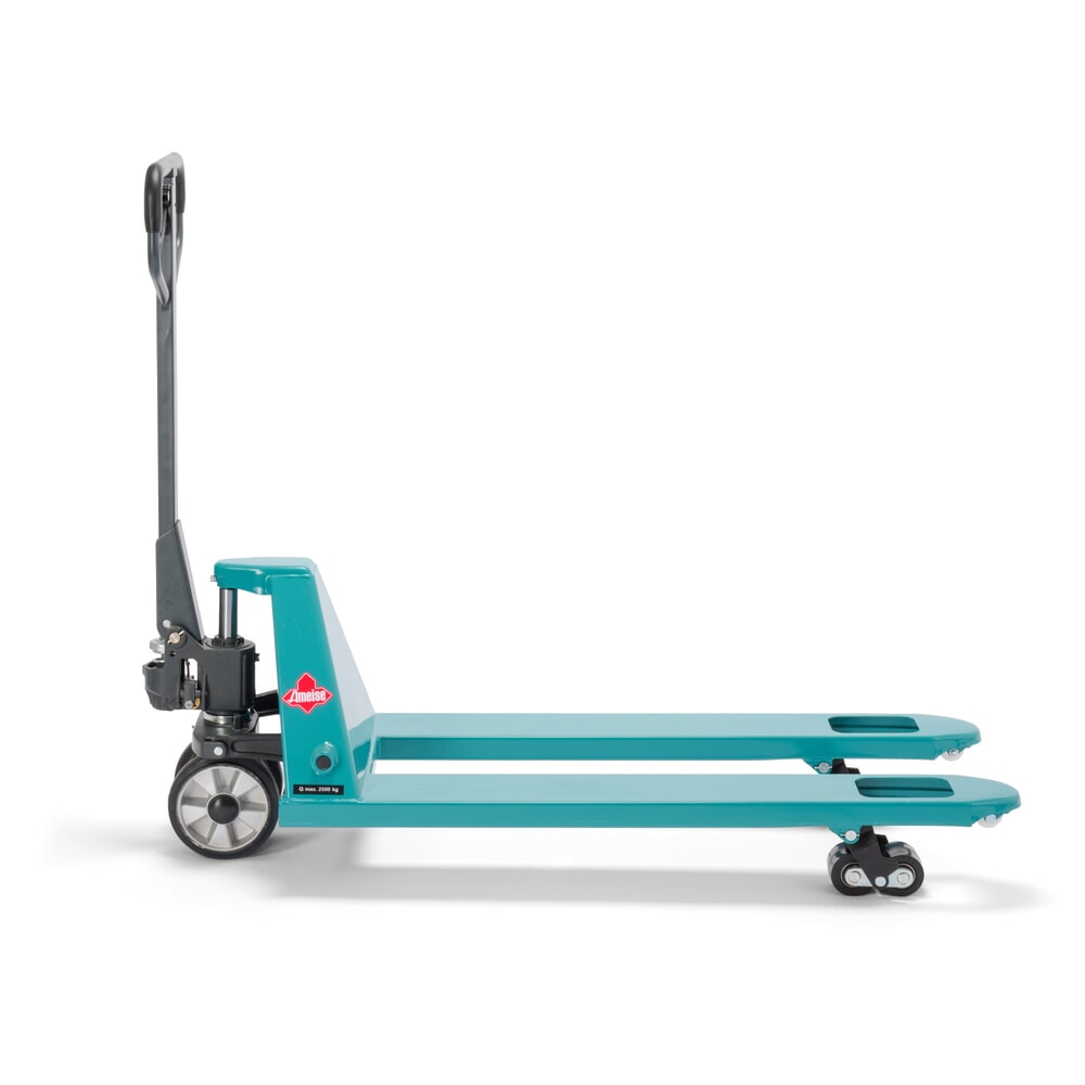 Číslo obrázku produktu 10: Paletový vozík Ameise® PTM 2.5, nosnost 2500 kg, délka vidlí 1150 mm, guma/polyuretan, tandemová kolečka