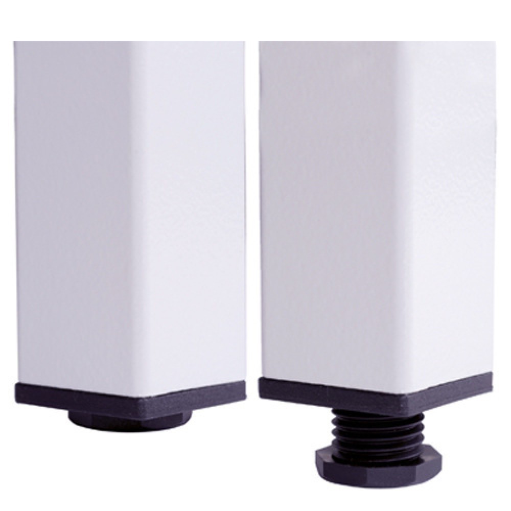 Číslo obrázku produktu 2: Dílenský stůl se skříňkou Bedrunka+Hirth R 18-24, VxŠxH 859 x 1500 x 750 mm, světle šedá, světle modrá, 4 ks zásuvka 4x150 mm, 1 křídlové dveře 1x600 mm