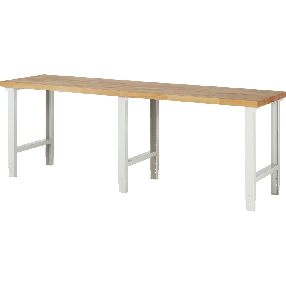Obrázek produktu: Pracovní stůl RAU řada 7000, V×Š×H 790-1140 × 2500 × 700 mm