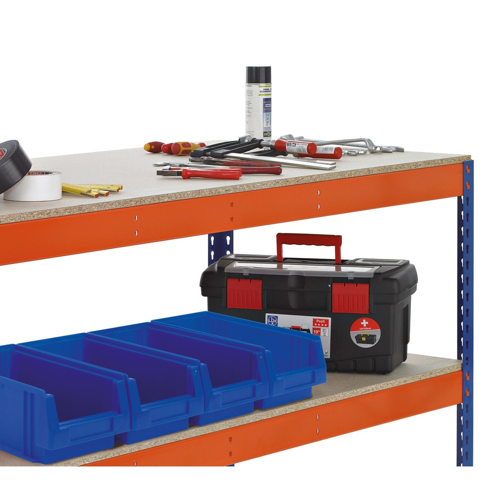 Číslo obrázku produktu 2: Pracovní stůl SCHULTE se 2 dřevotřískovými deskami, VxŠxH 990 x 1536 x 926 mm