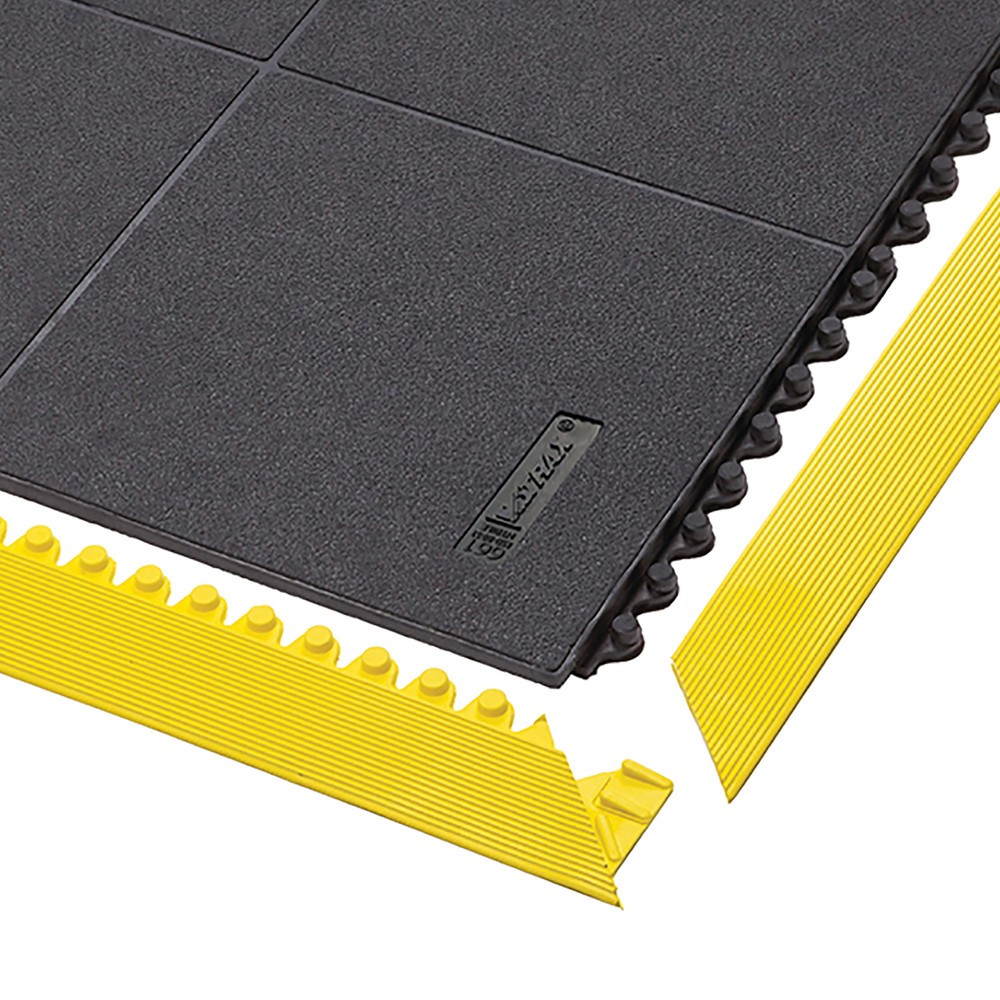 Číslo obrázku produktu 1: Protiúnavová rohož NoTrax Cushion Ease Solid™ Nitrile FR, ŠxH 910 x 910 mm, černá