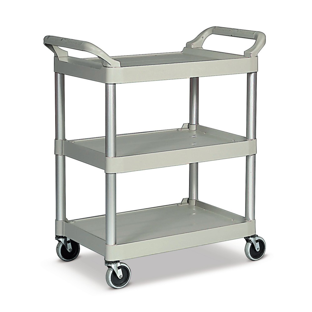 Obrázek produktu: Servírovací přepravní vozík Rubbermaid®, nosnost 90 kg, šedá