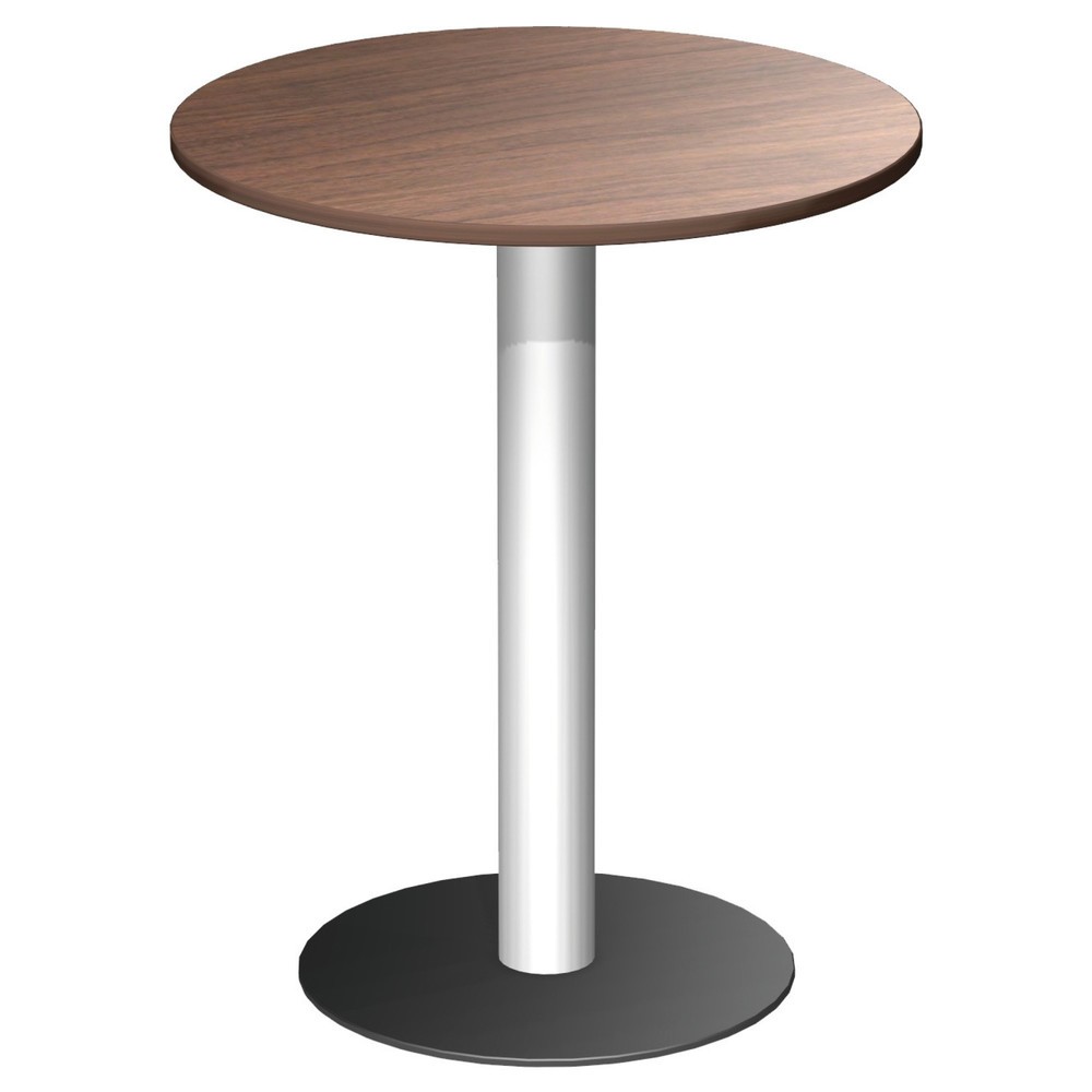 Obrázek produktu: Sloupkový stůl s talířovou nohou, ØxV 900 x 1100 mm, světle šedá