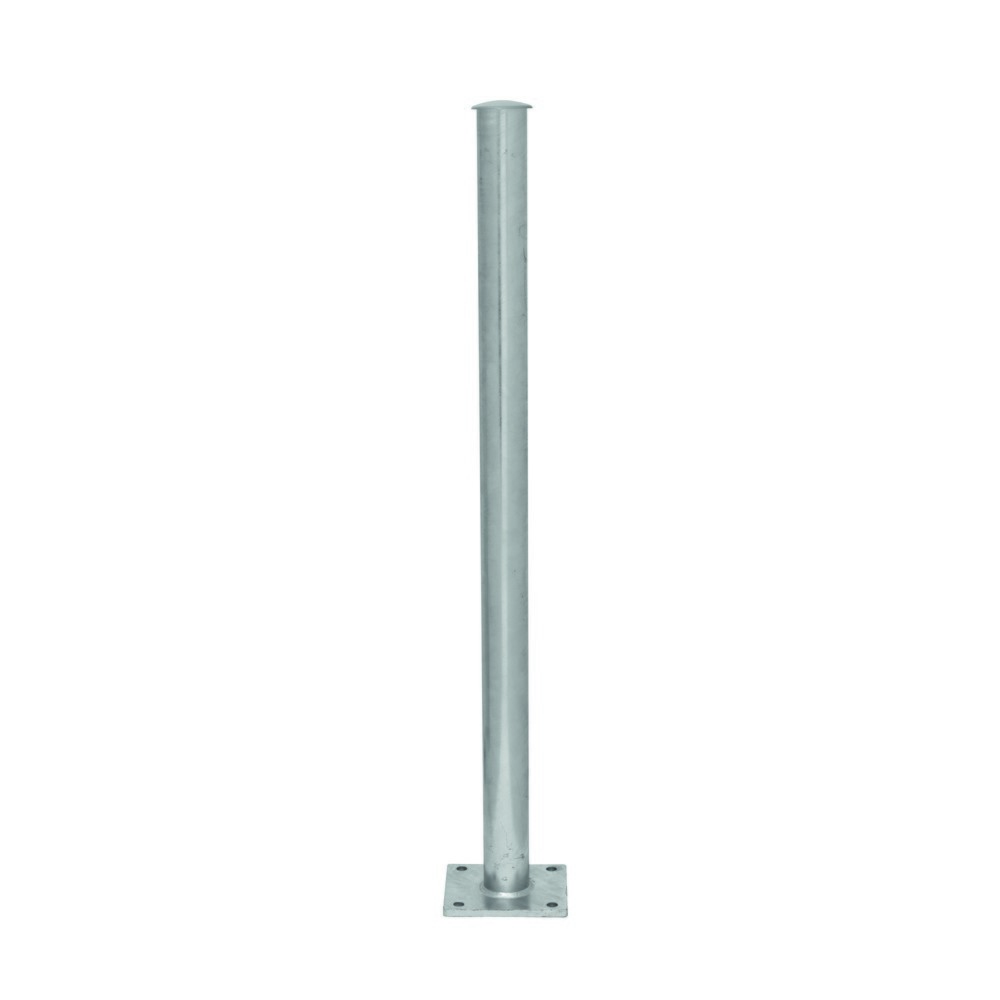 Obrázek produktu: Systémové zábradlí URBAN, svislá trubka, Ø 60 mm, výška nad podlahou 1000 mm, k uložení do kotev, žárově pozinkováno