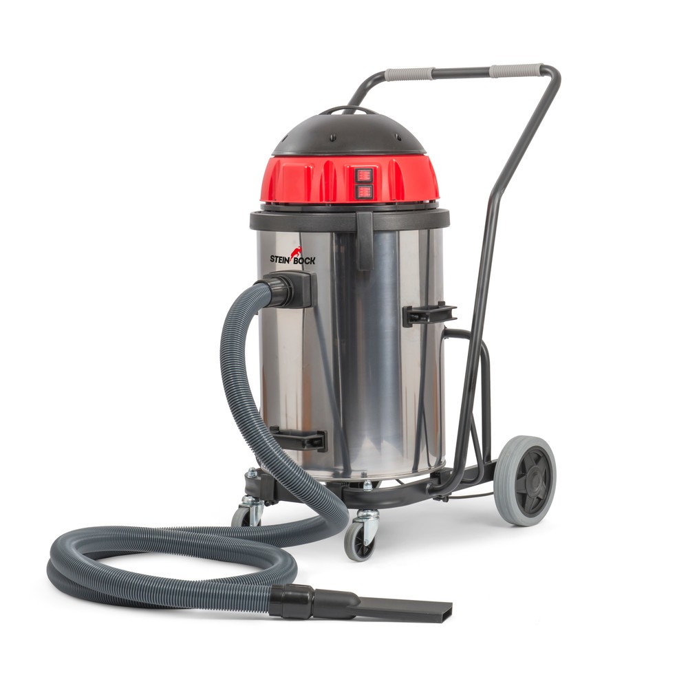 Obrázek produktu: Vysavač k suchému a mokrému vysávání Steinbock® INOX, sklápěcí podvozek, 2160 W, 50 l