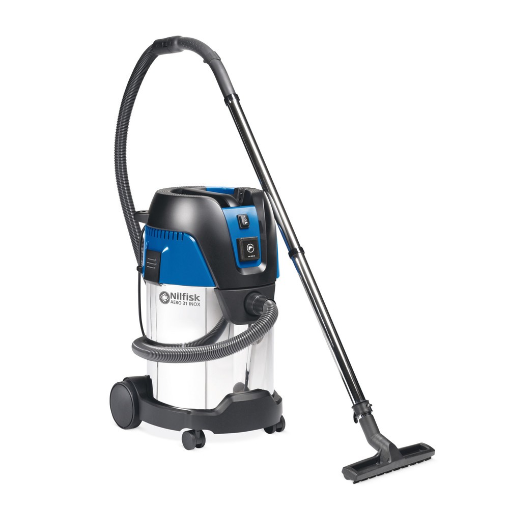 Obrázek produktu: Vysavač na mokré a suché vysávání Nilfisk® AERO 31-21 PC INOX, mokré + suché vysávání, 1250 W, 30 l